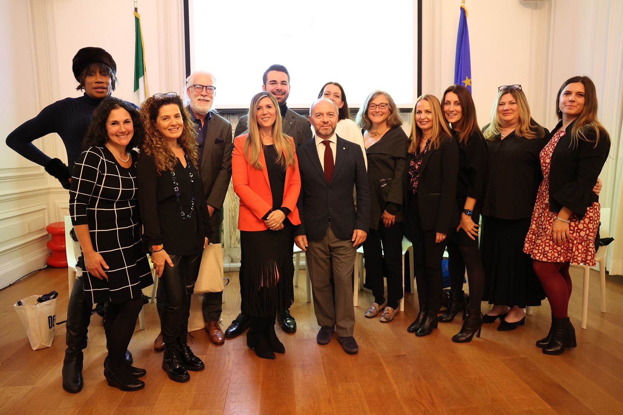 Susan B. Henner Speaks At The Consulate General Of Italy